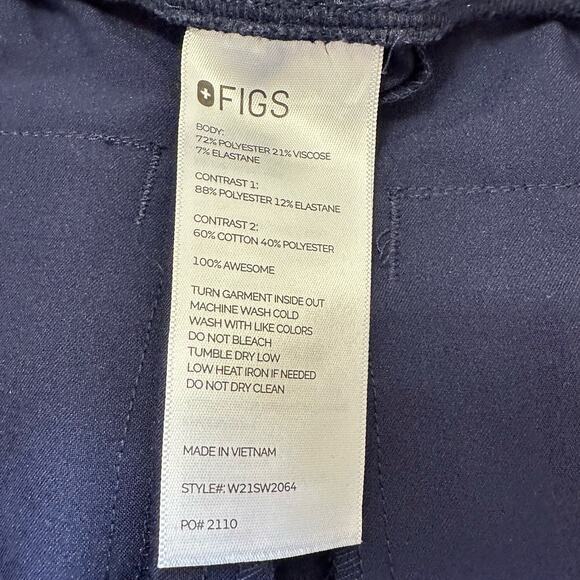FIGS Jogger Scrub Pants Technical Collection High Waist Womens Size Small - Picture 2 of 6